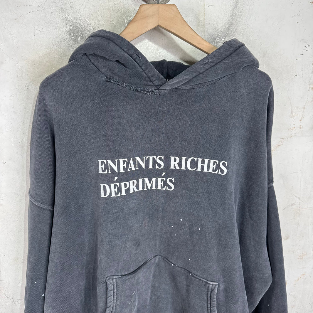 ERD Logo Distressed Hoodie