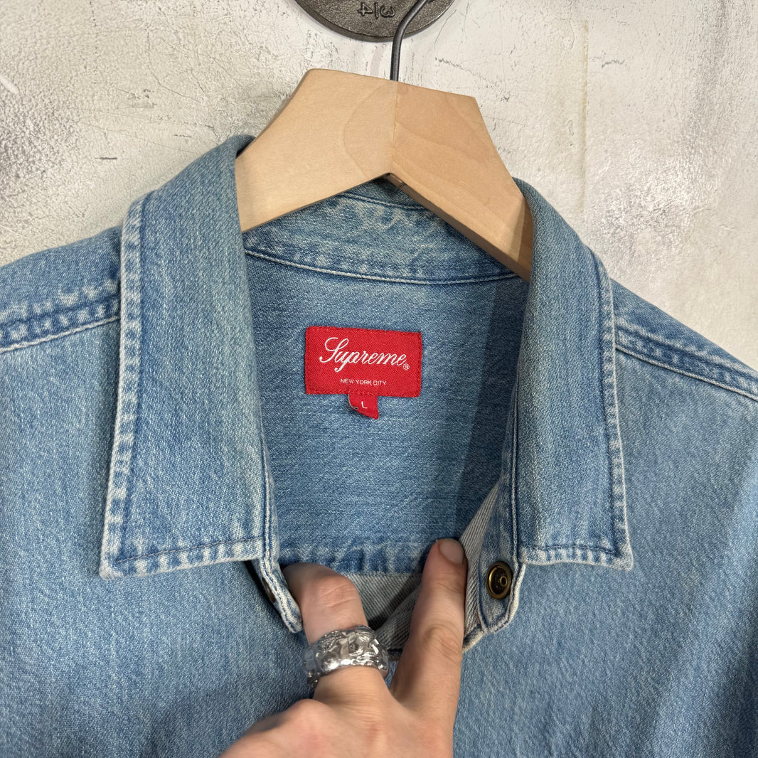 Supreme Denim Snapped Overshirt