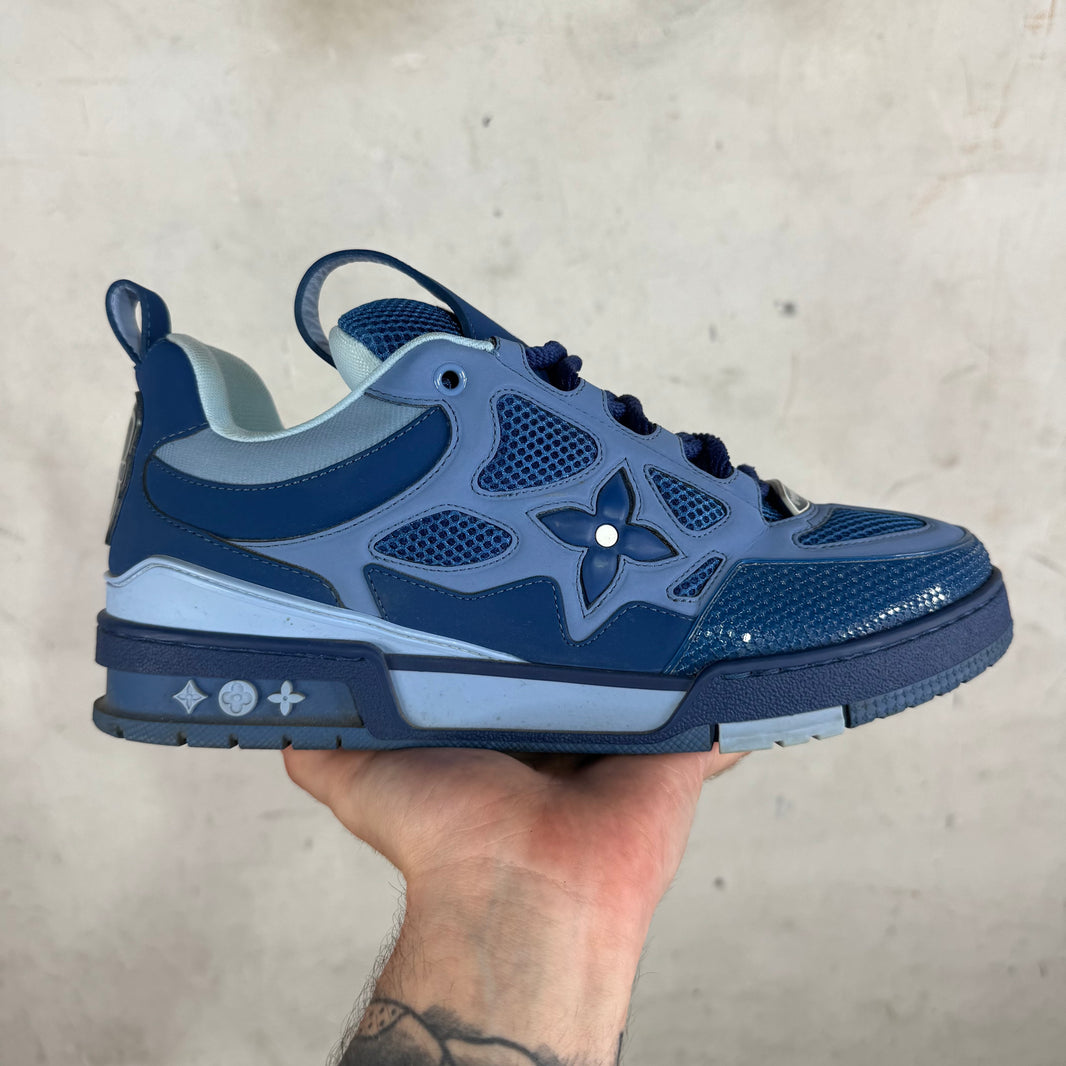 Louis Vuitton Blue Skate Trainers