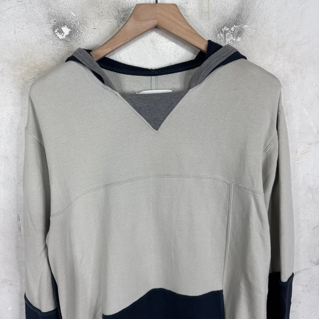 Margiela Paneled Side Zip Hoodie