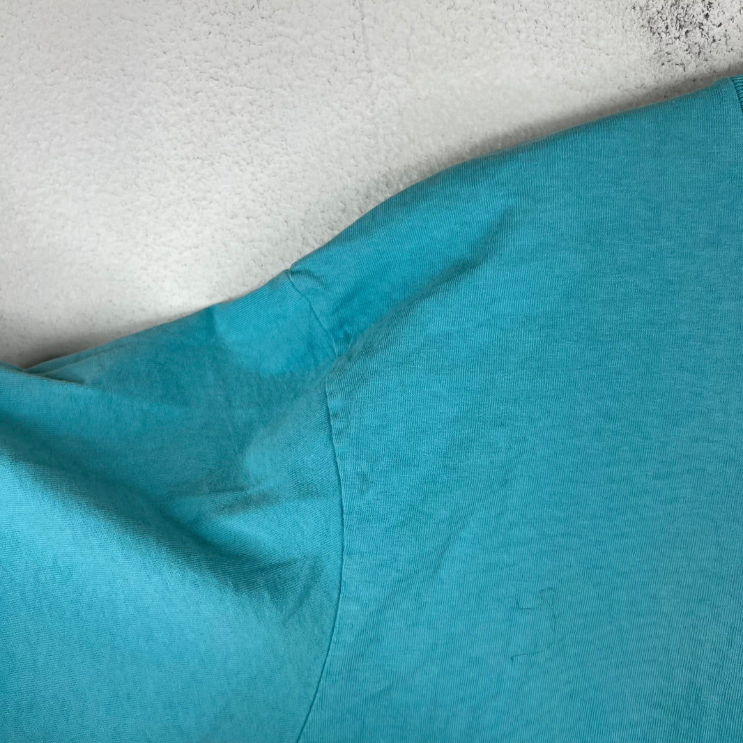 Gallery Dept Turquoise Logo T-Shirt