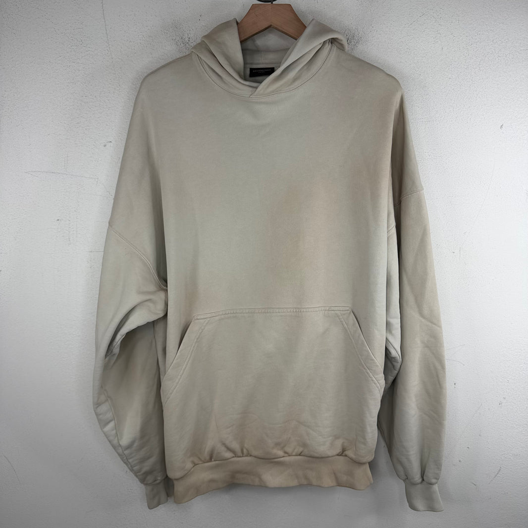 Balenciaga Beige Back Logo Hoodie