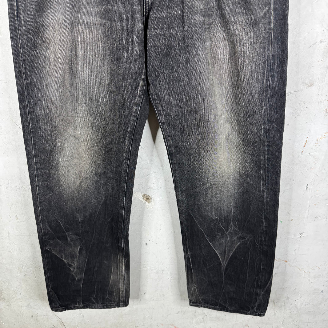 Supreme Washed Black Selvedge Jeans