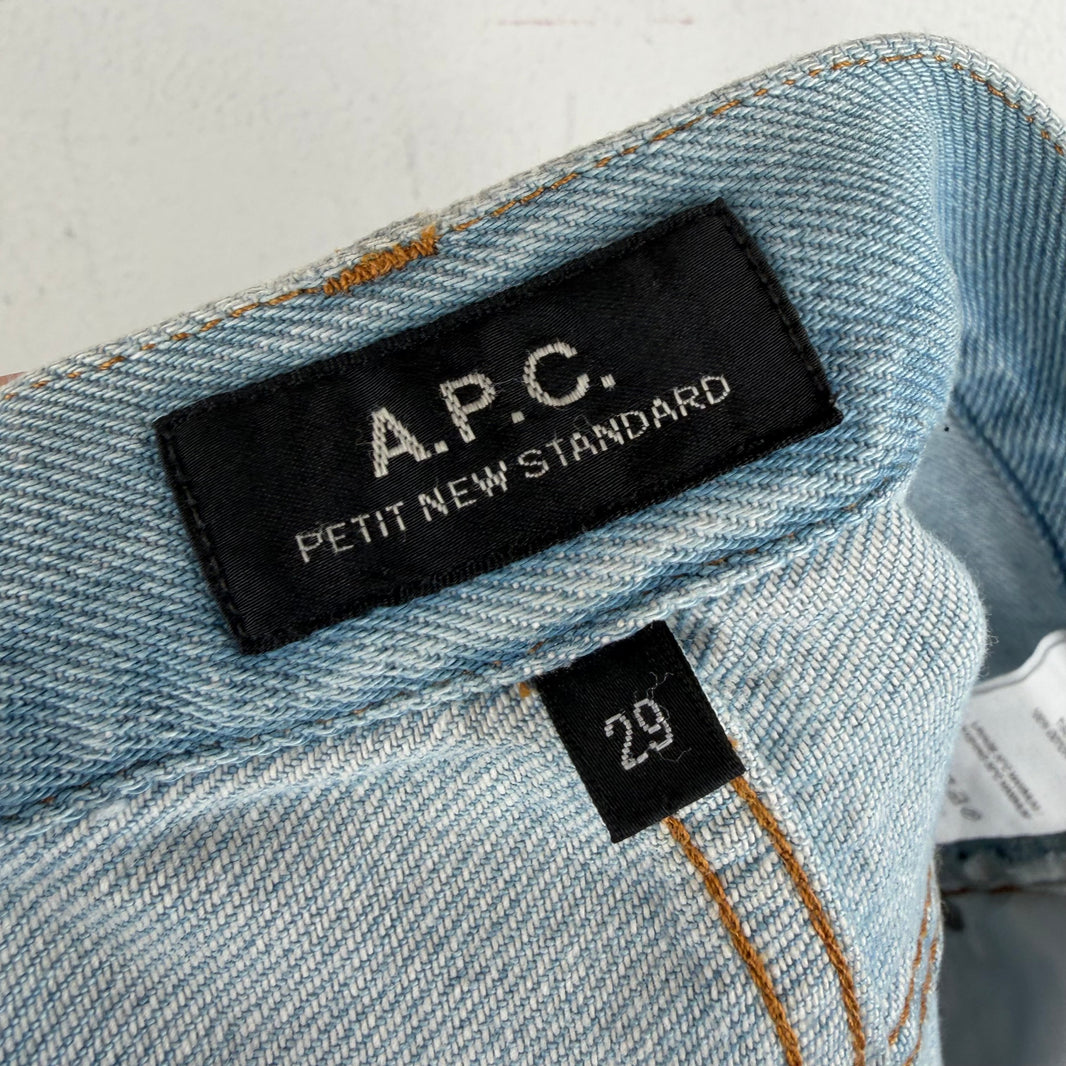 APC Light Wash Petit New Standard Jeans