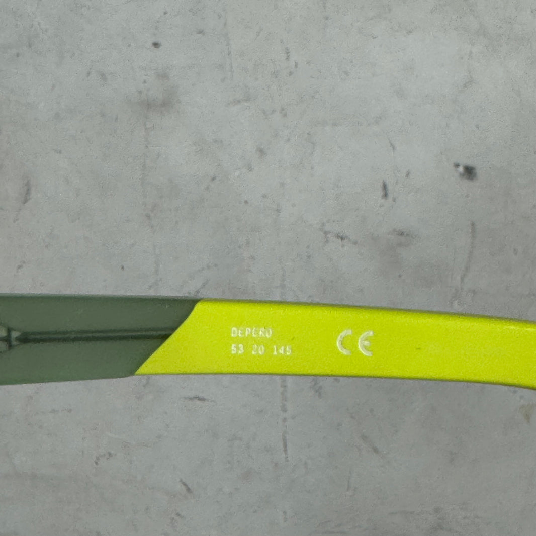 Kiko Kostadinov Green Depero Sunglasses