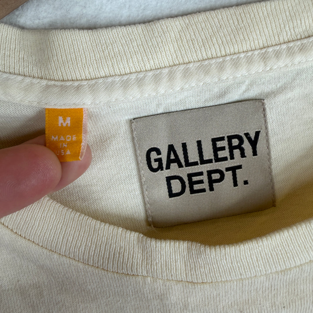 Gallery Dept French Logo Cream T-Shirt