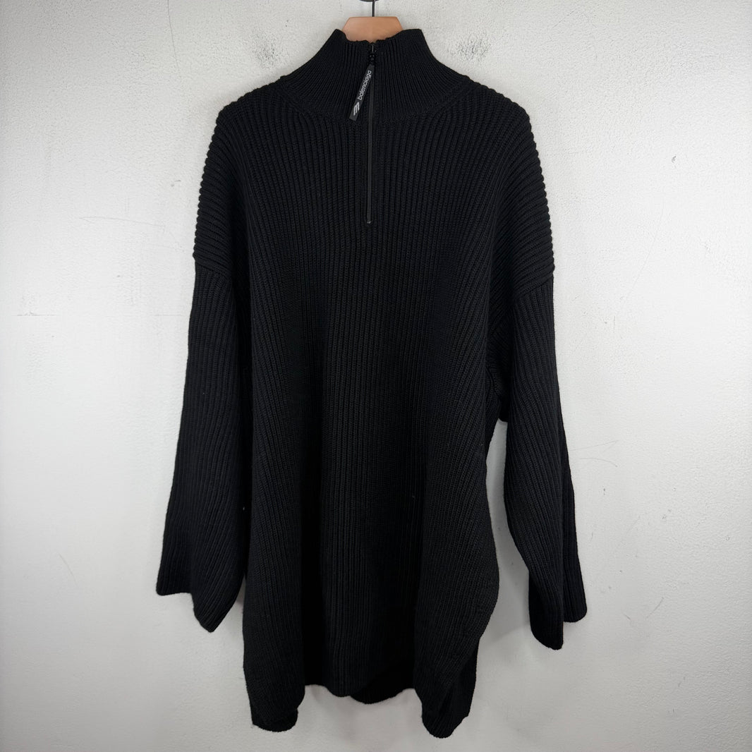 Balenciaga Skiwear Quarter Zip Knit Sweater