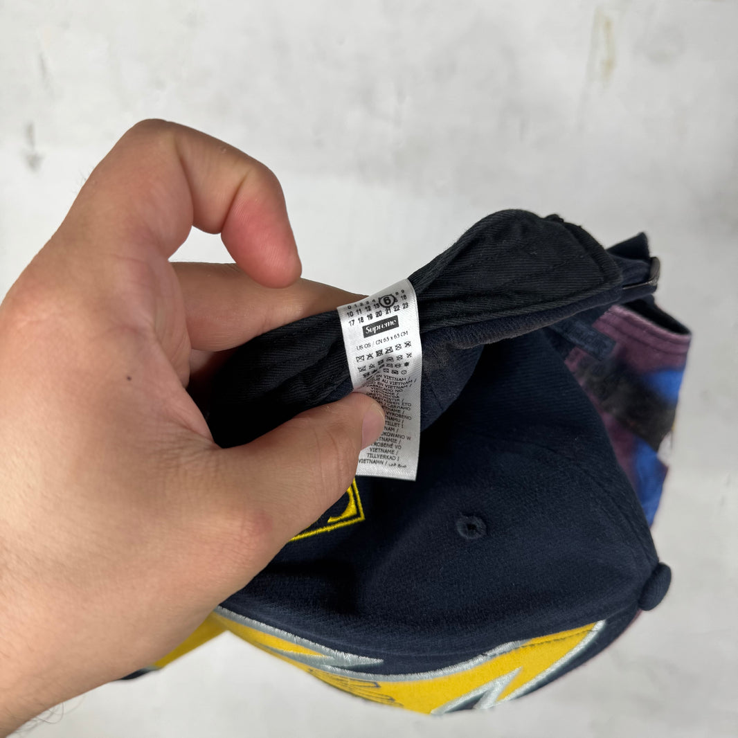 Supreme x MM6 Yellow Split Eagle Hat