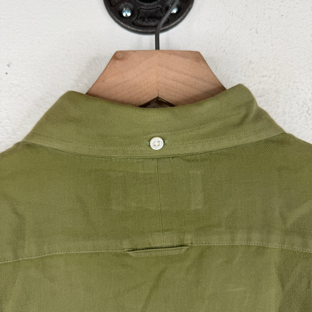 Thom Browne Green Button Up Shirt