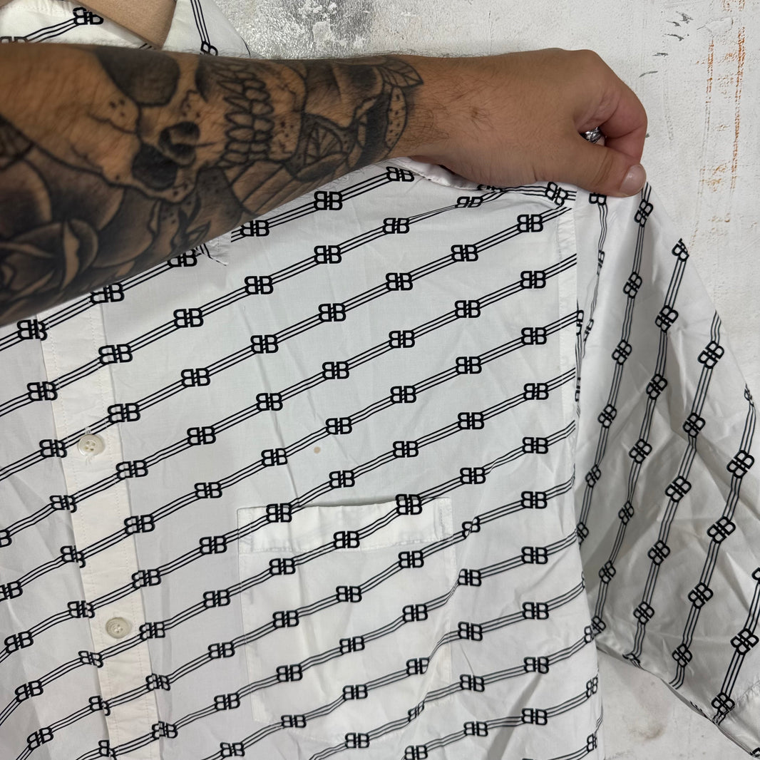 Balenciaga BB Striped SS Shirt