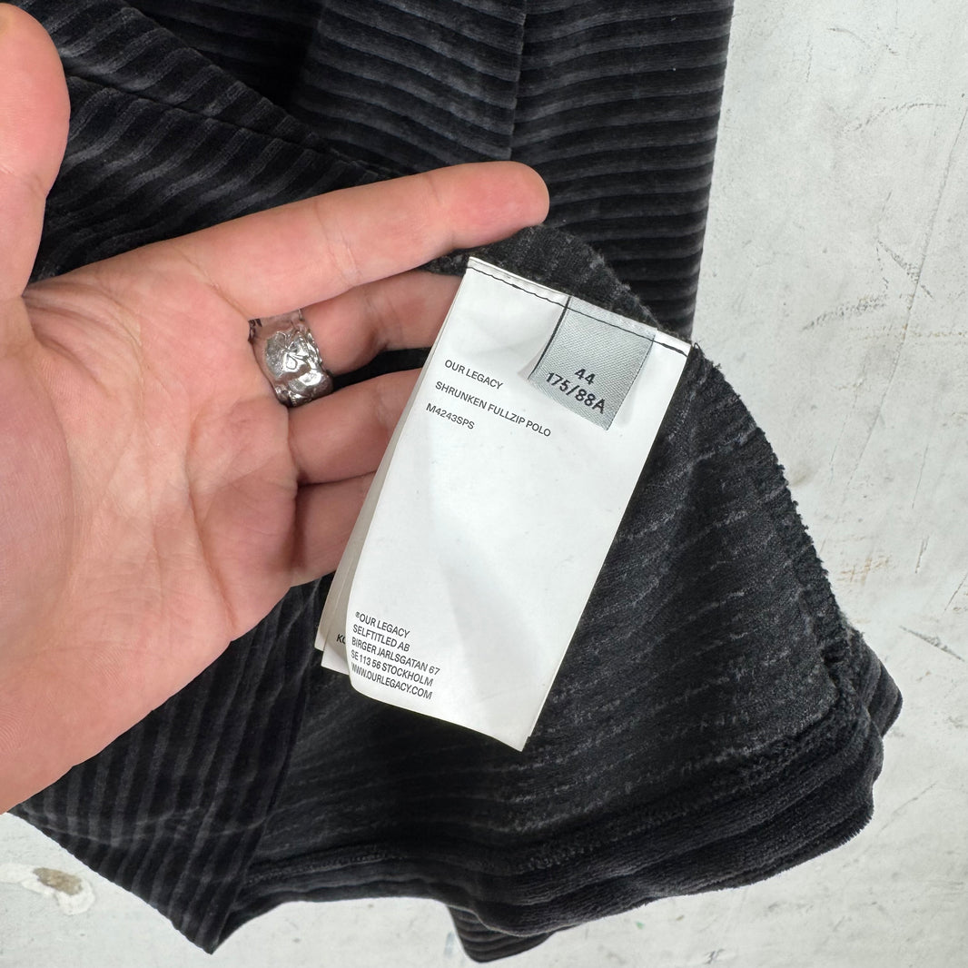 Our Legacy Shrunken Full Zip Polo Jacket