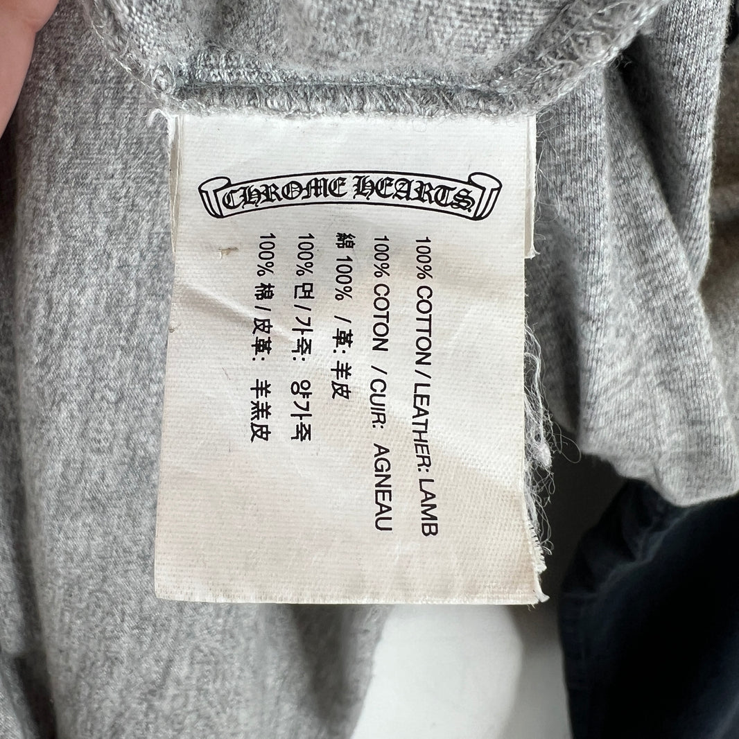 Chrome Hearts Gray Patch Longsleeve T-Shirt