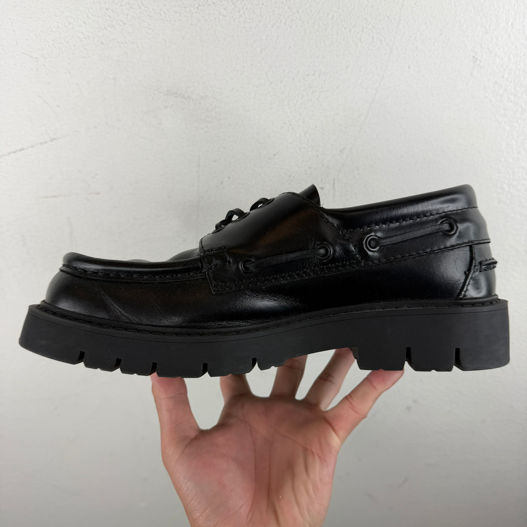 Bottega Veneta Haddock Boat Shoes