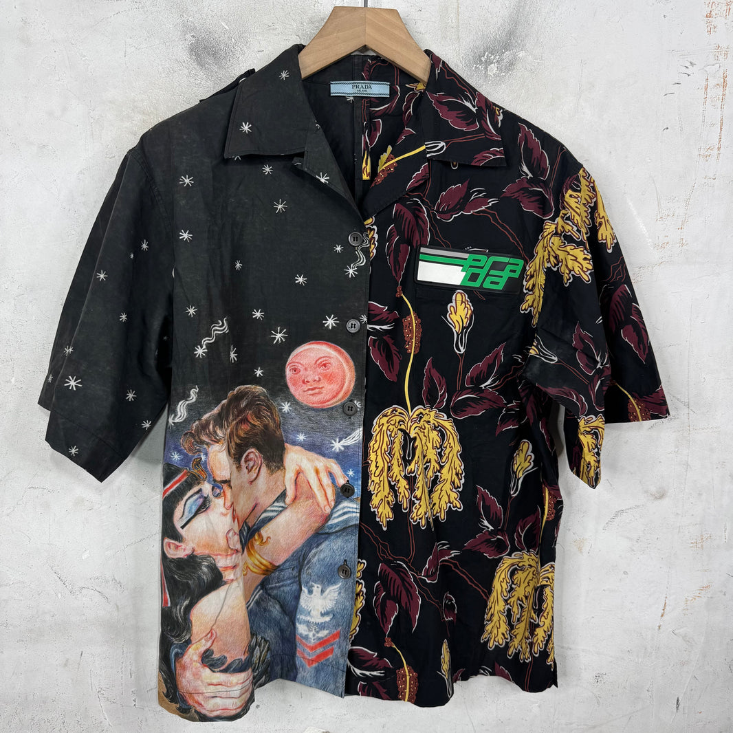 Prada Impossible Love Split Shirt