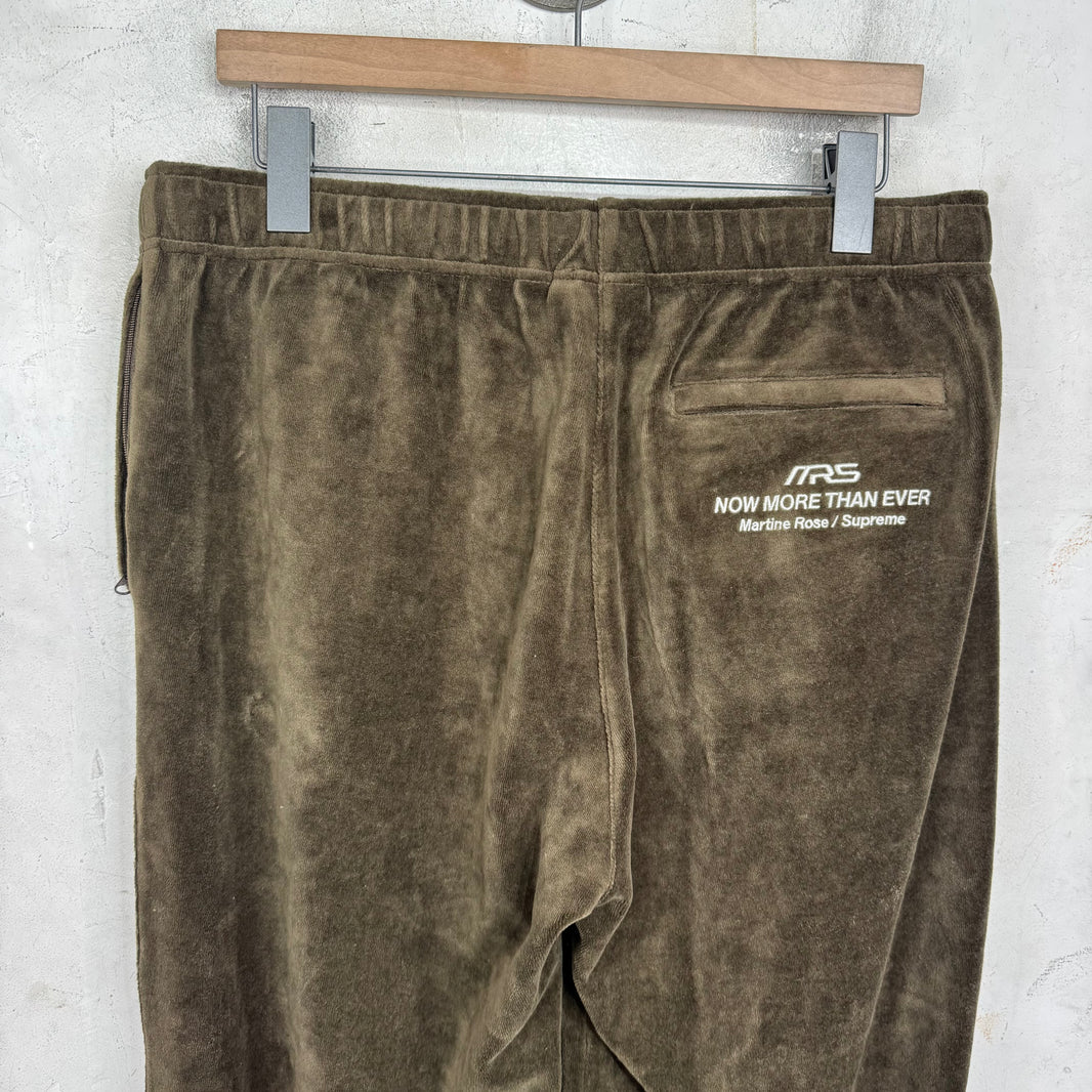 Supreme x Martine Rose Velour Track Pants