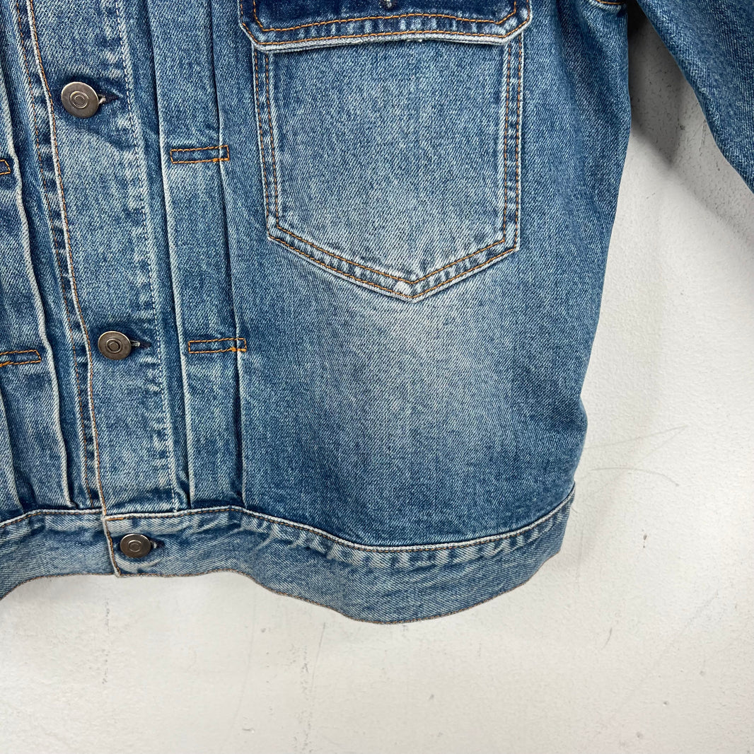 Margiela Distressed Washed Denim Jacket