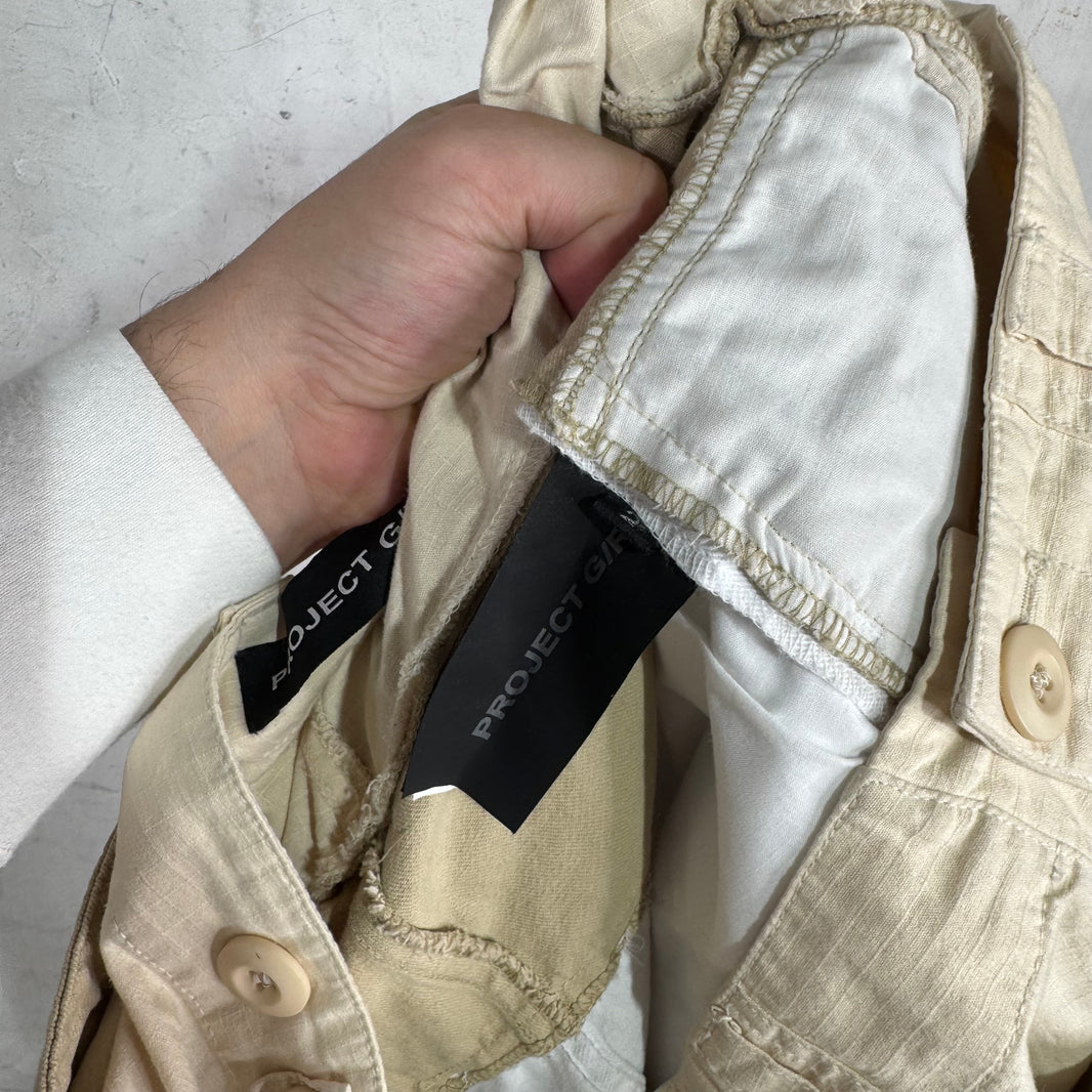 Project G/R Triple Layered Sand Camo Cargo Pants