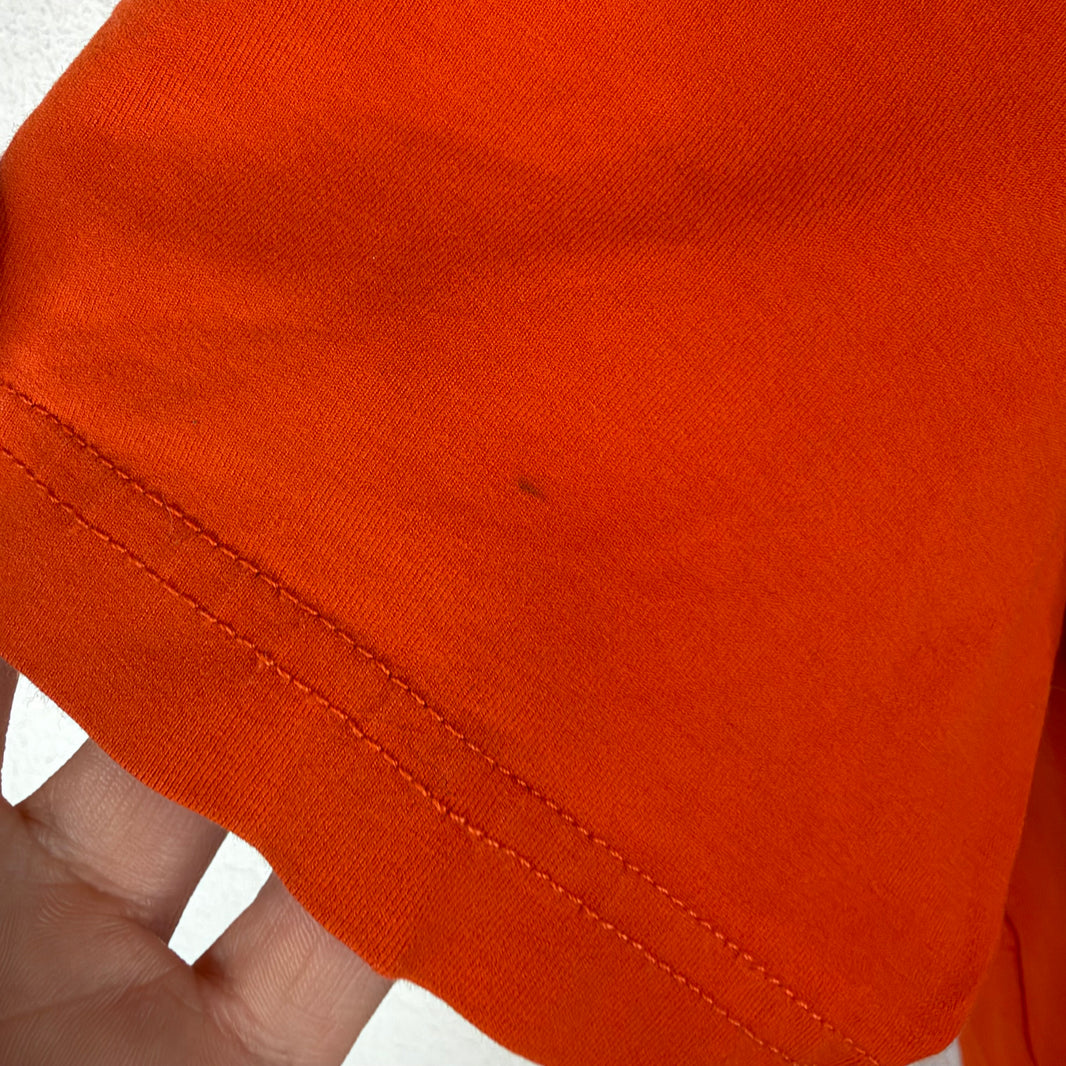 Prada Orange Ringer T-Shirt
