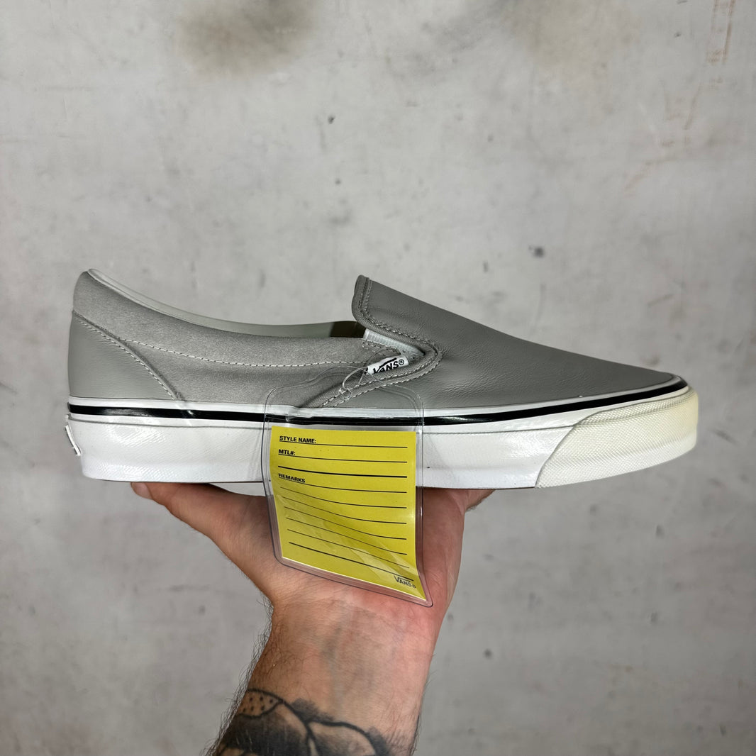 Vans X Engineered Garments Grey Sample Classic Slip Ons