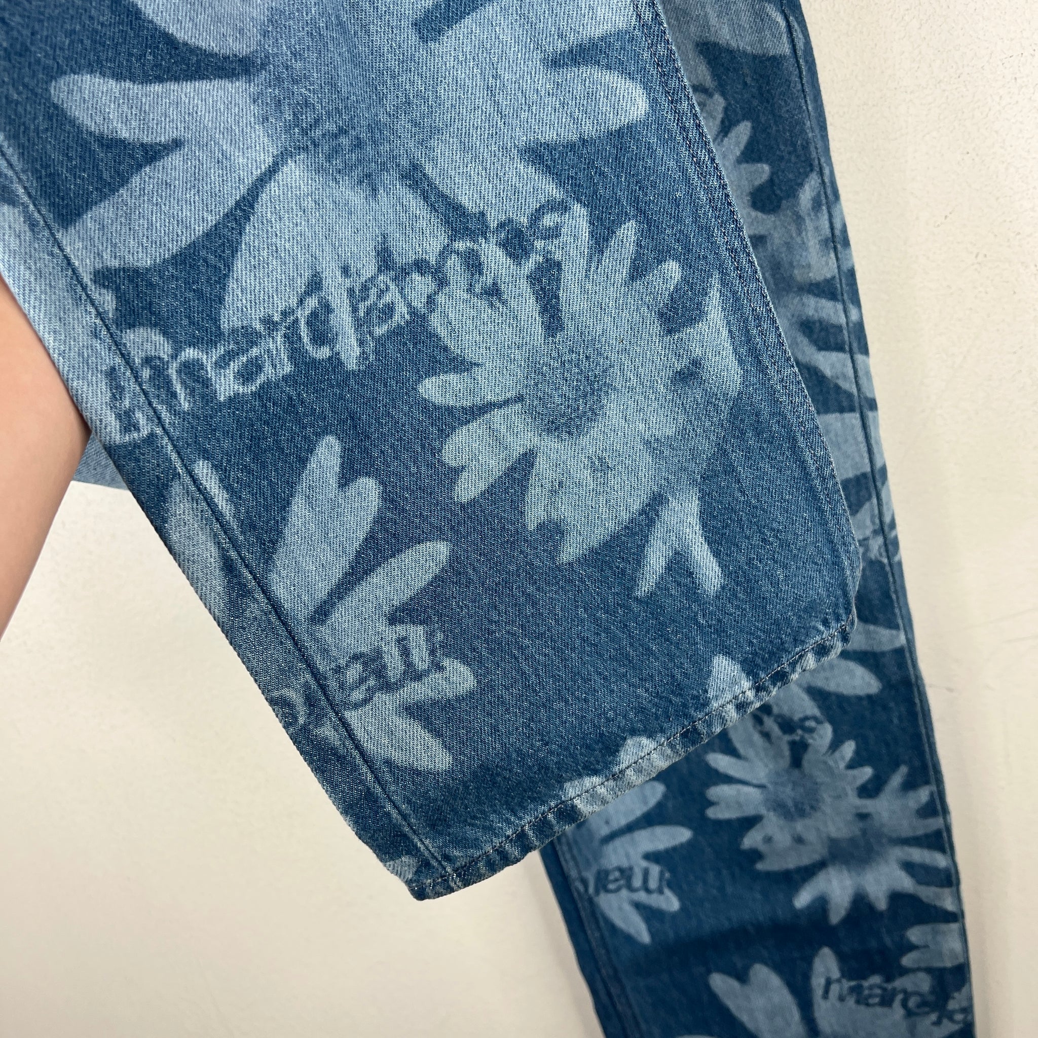 Heaven by Marc Jacobs Lasered Floral Jeans