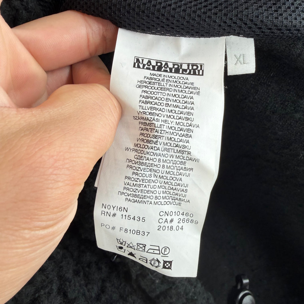 Martine Rose Black Napajiri Fleece Jacket