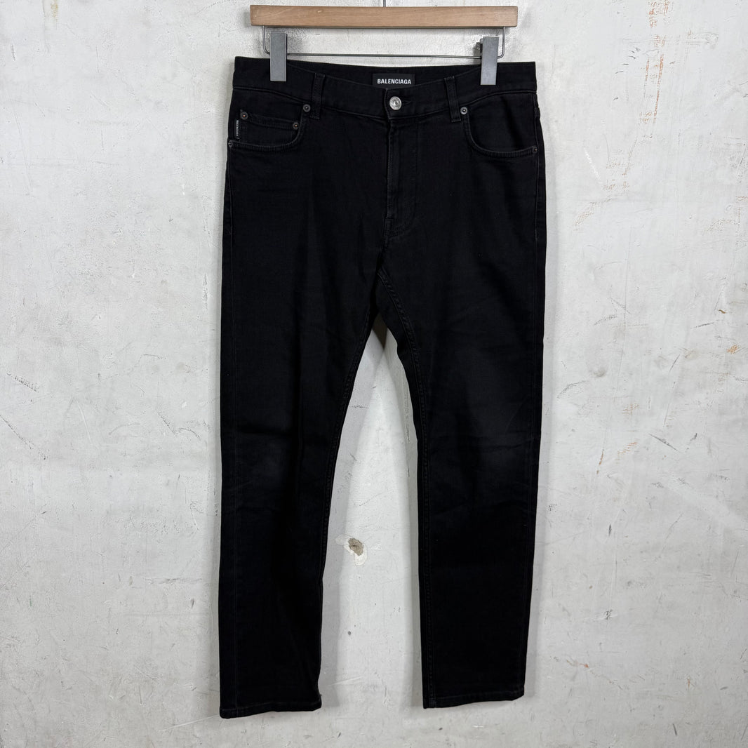 Balenciaga Black Skinny Jeans