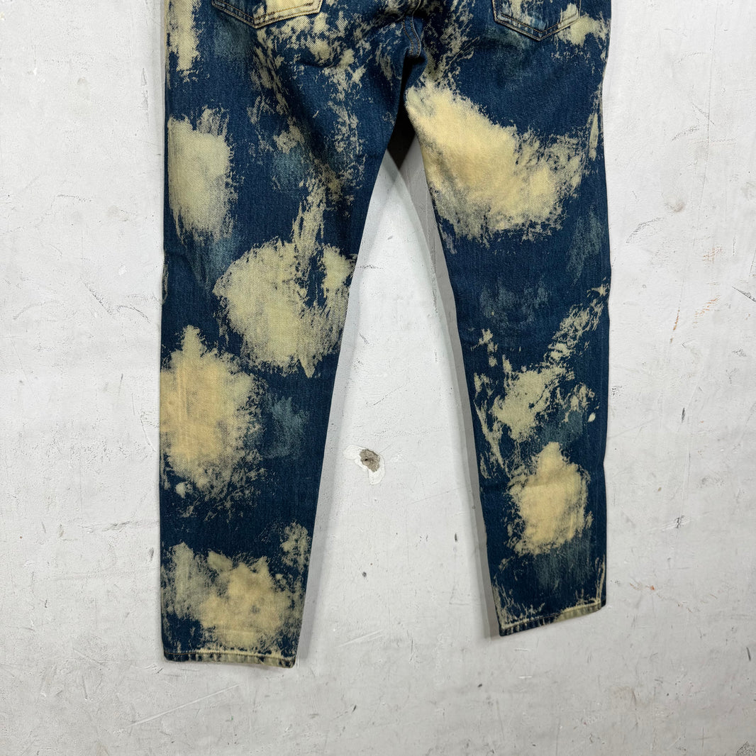 Gucci Studded Bleach Jeans