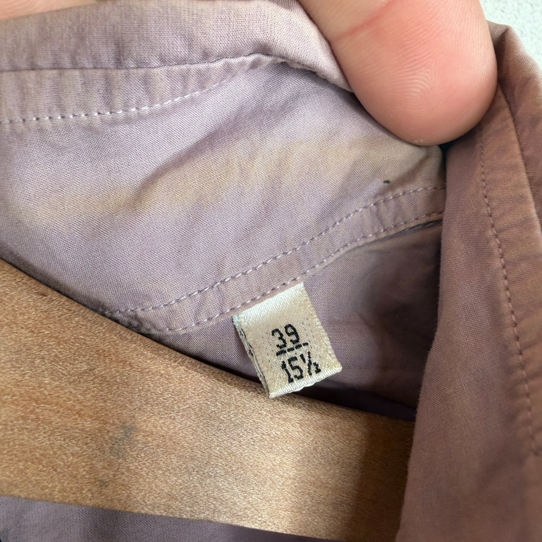 Lanvin Purple Longsleeve Button Up Shirt