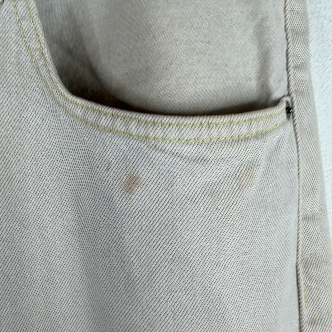 Jacquemus Le Splash White Tapered Jeans