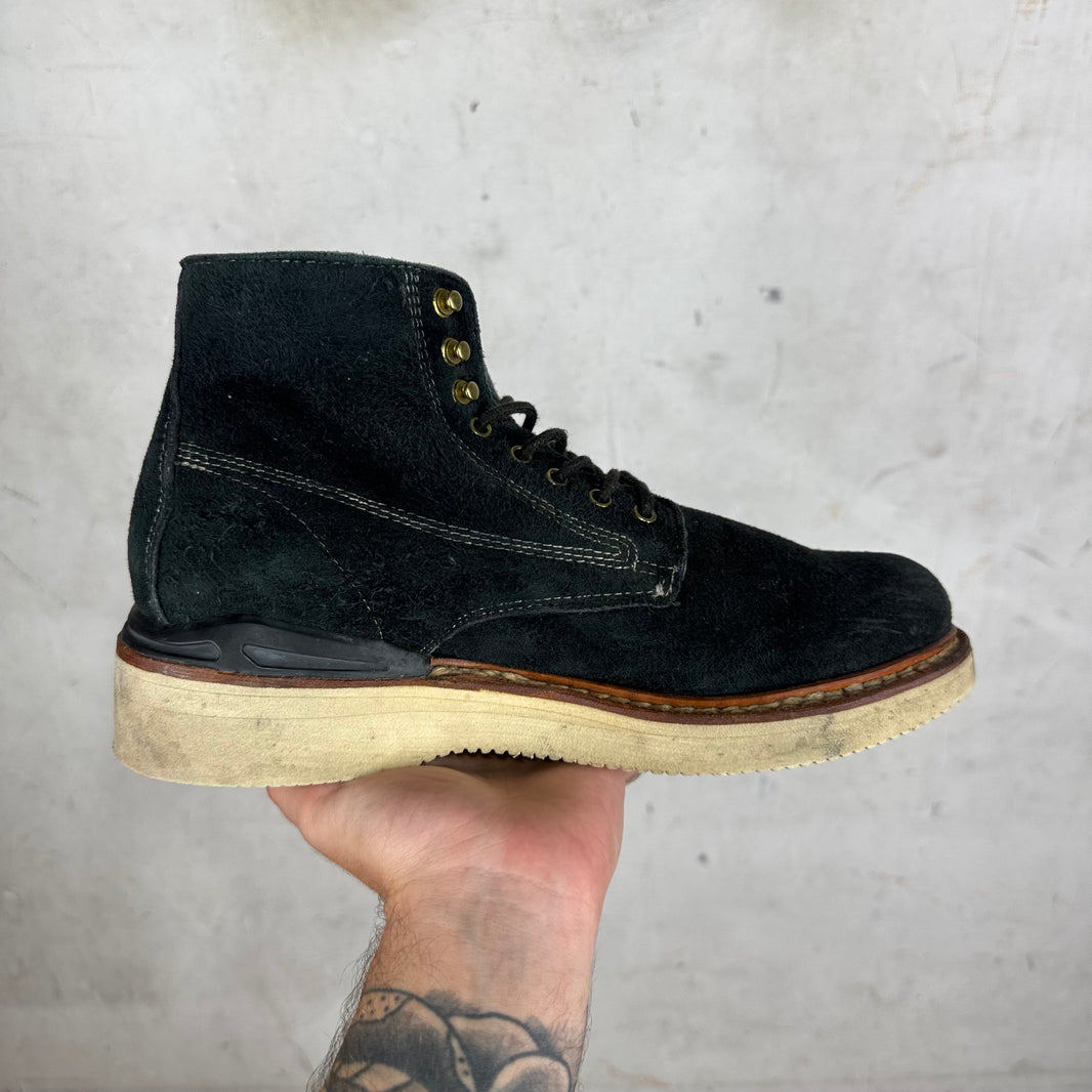 Visvim Black Suede Work Boots