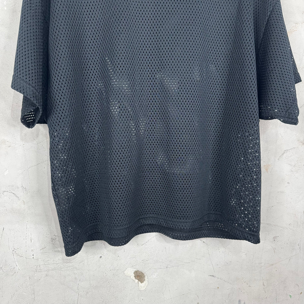 Bode Black Mesh Football Jersey