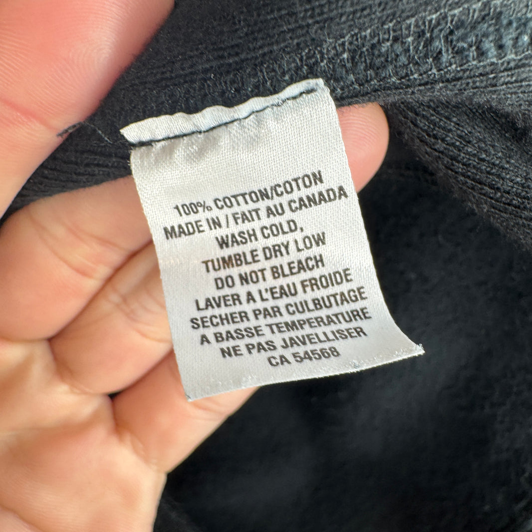 3Sixteen Black Blank Hoodie