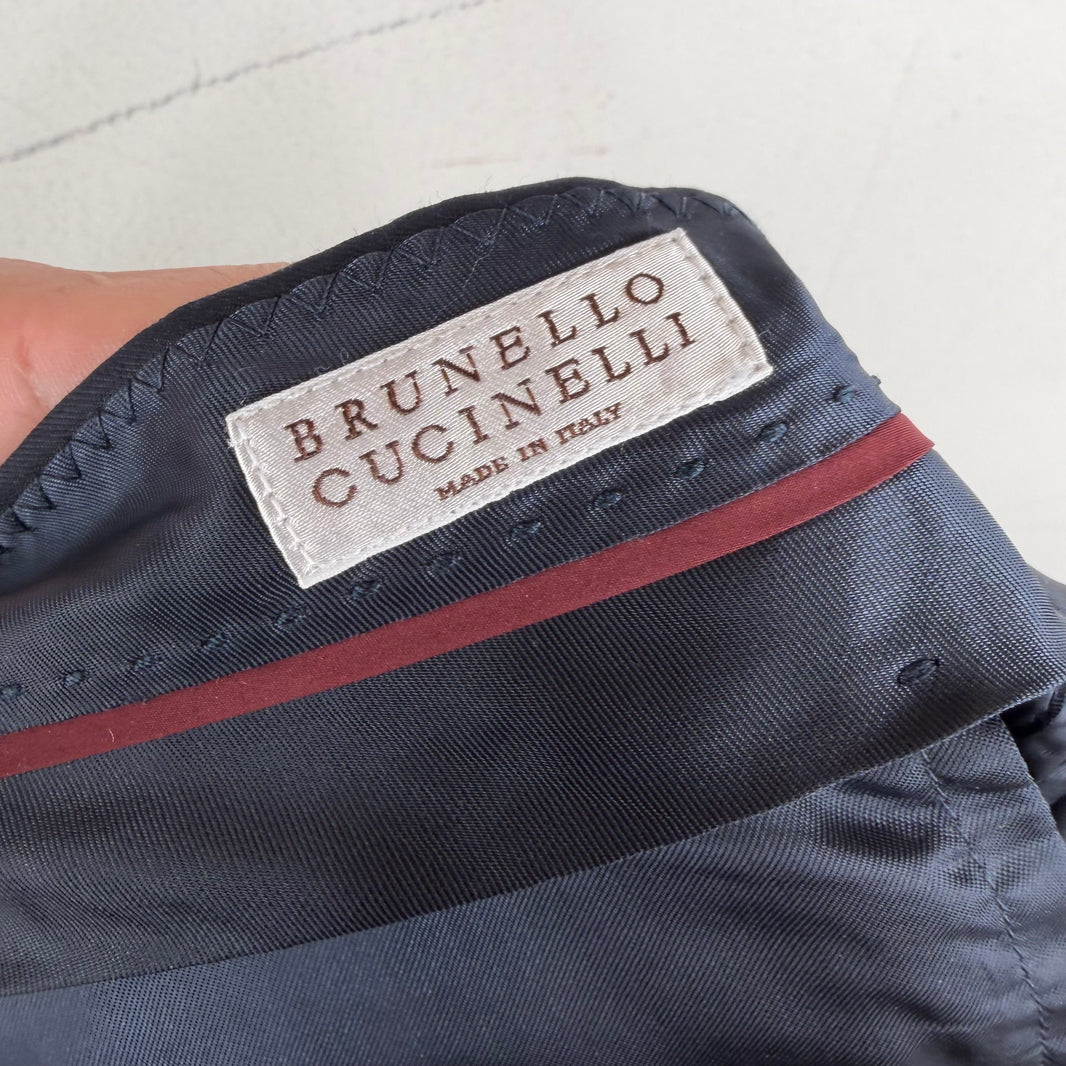 Brunello Cucinelli Navy Trousers