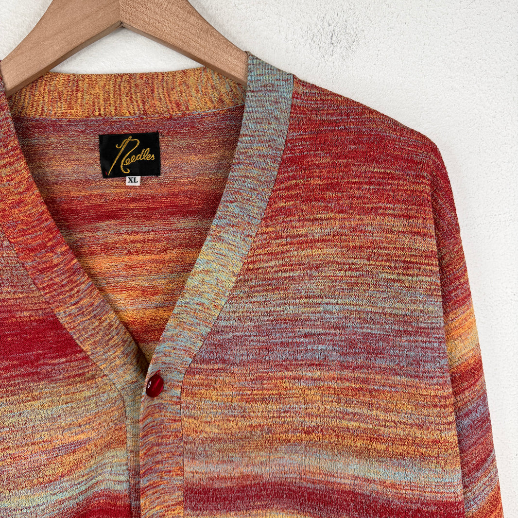 Needles Orange/Red Thin Cardigan
