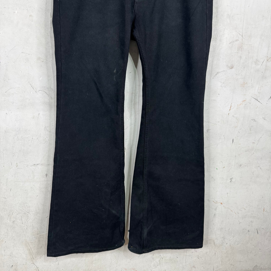 Balenciaga Flared Black Jeans