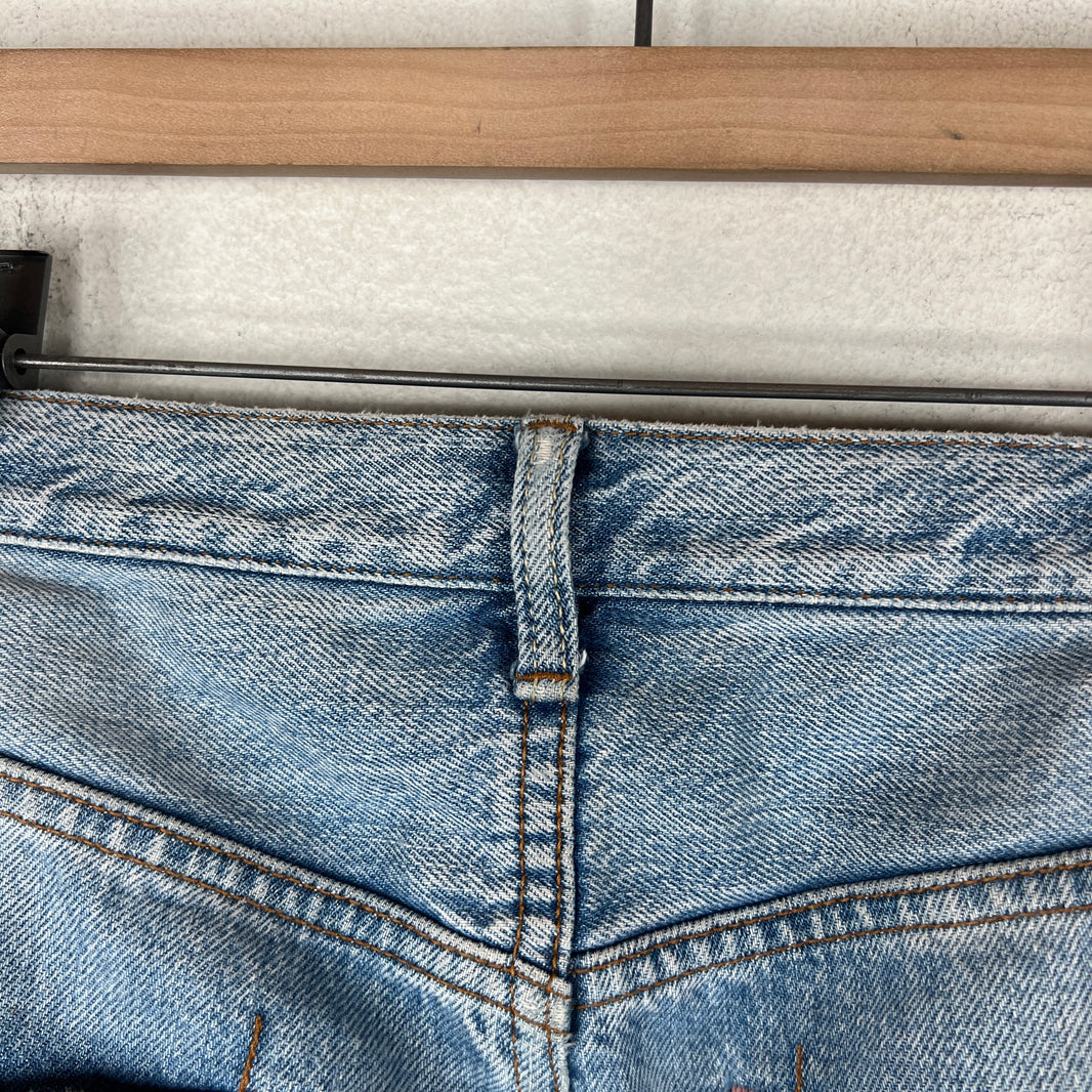Acne Studios Bla Konst 2003 Blue Trash Denim Jeans