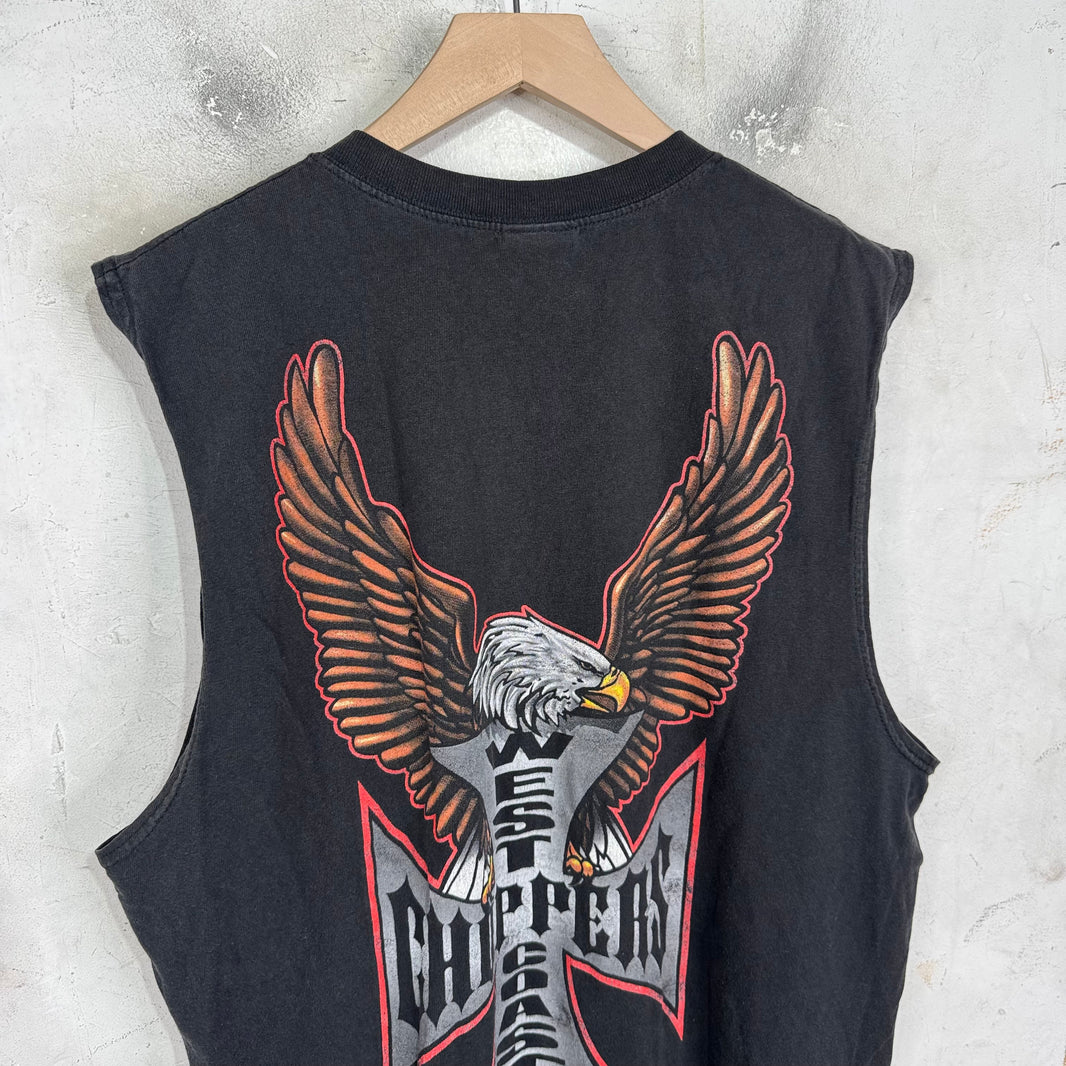 Vintage WCC Eagle Cut Off T-Shirt