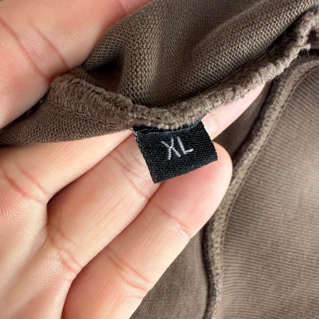 424 Academy Crest Brown Zip Hoodie