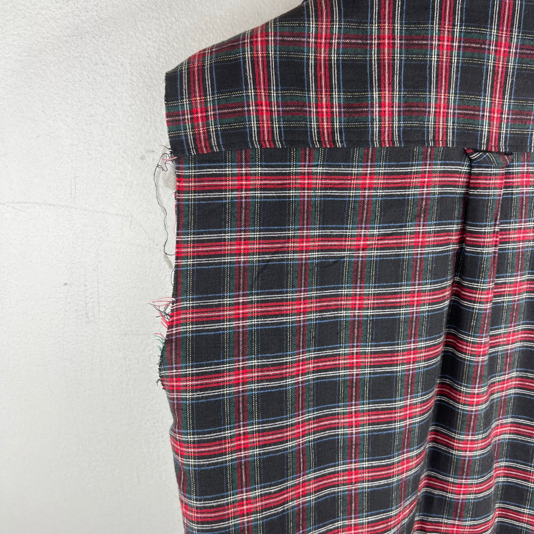 Raf Simons '02 Riot Riot Riot Sleeveless Flannel
