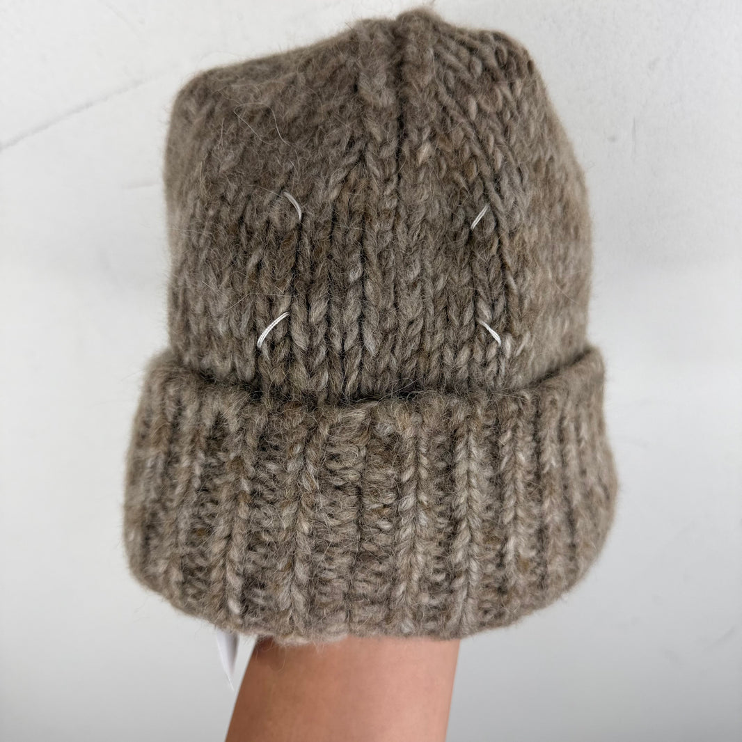 Margiela Brown Knit Beanie