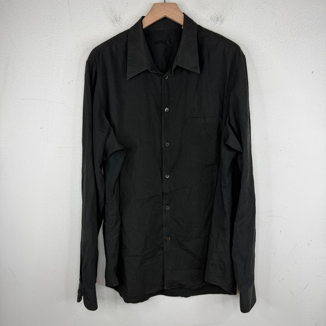 Helmut Lang Black Button-Up L/S Shirt