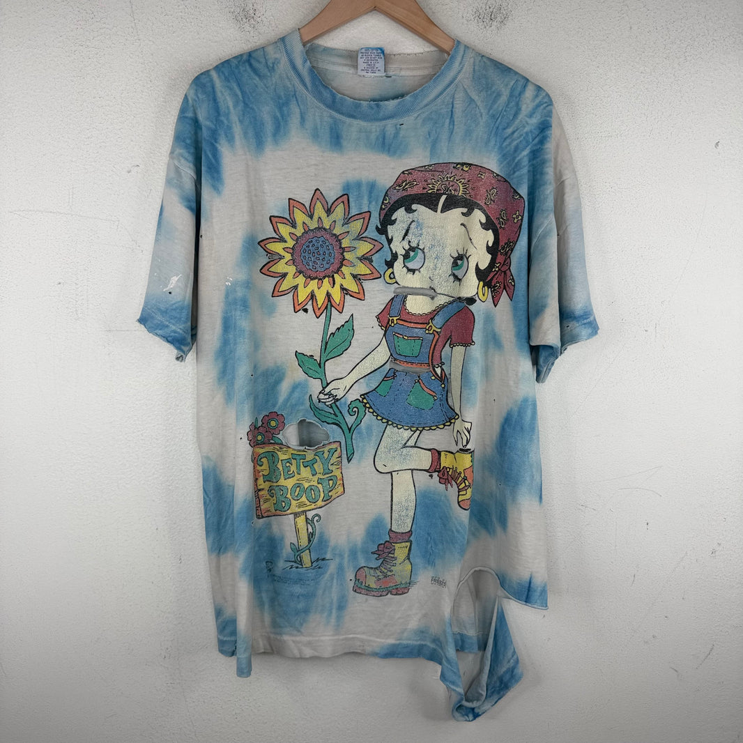 Vintage Smoked Tie Dye Betty Boop T-Shirt