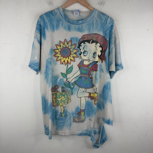 Vintage Smoked Tie Dye Betty Boop T-Shirt