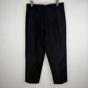 Acne Studios Black Pleated Trouser Pants