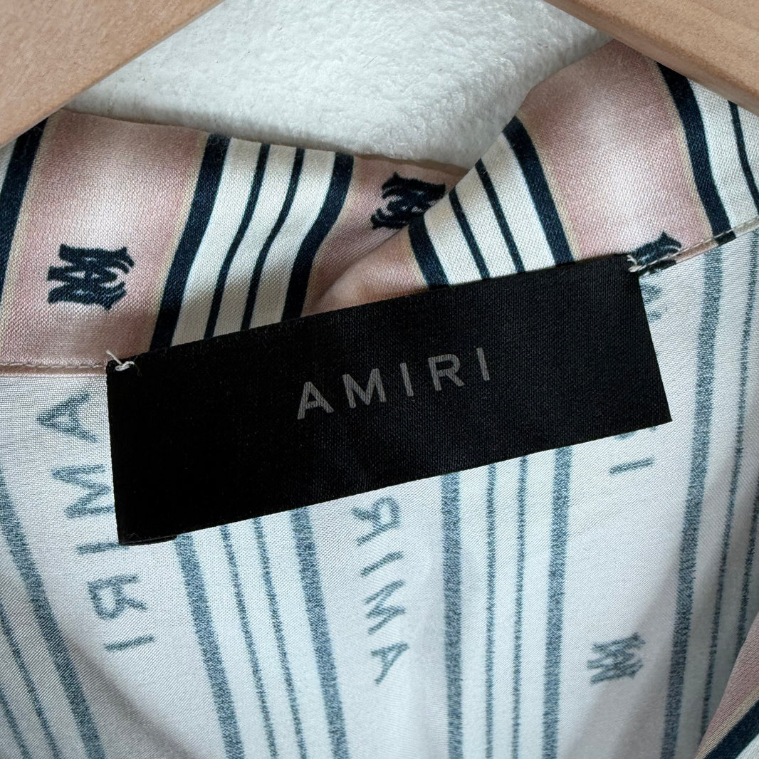 Amiri Sample Vertical Stripe S/S Shirt