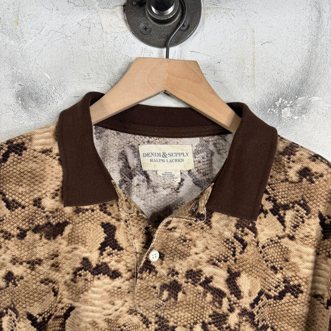 Denim&Supply Snakeskin Polo