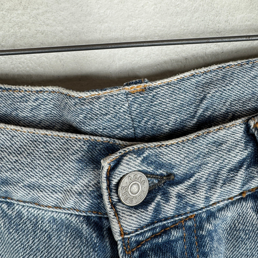 Acne Studios 1989 Light Blue Trash Baggy Jeans