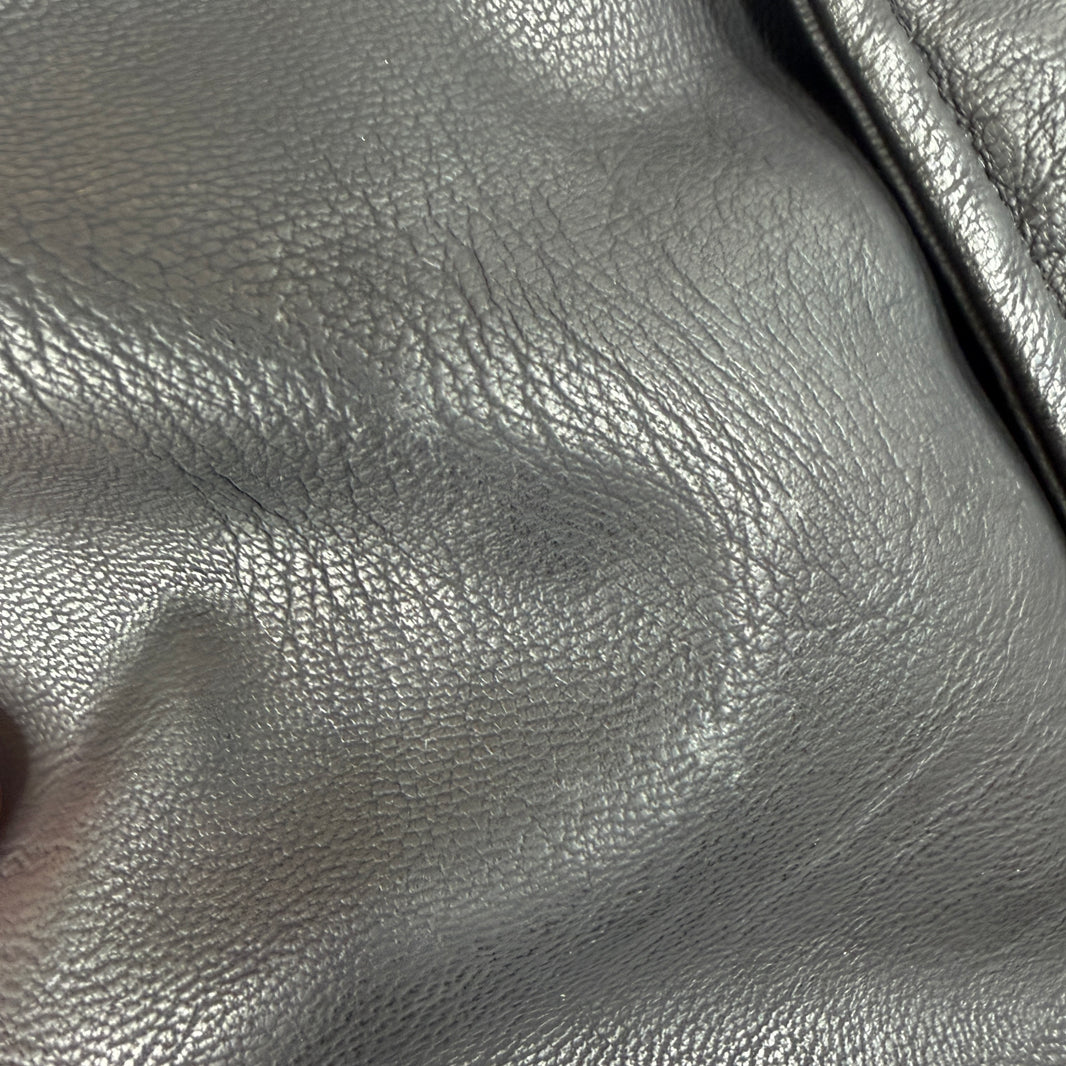 Entire Studios Faux Leather Bomber Jacket