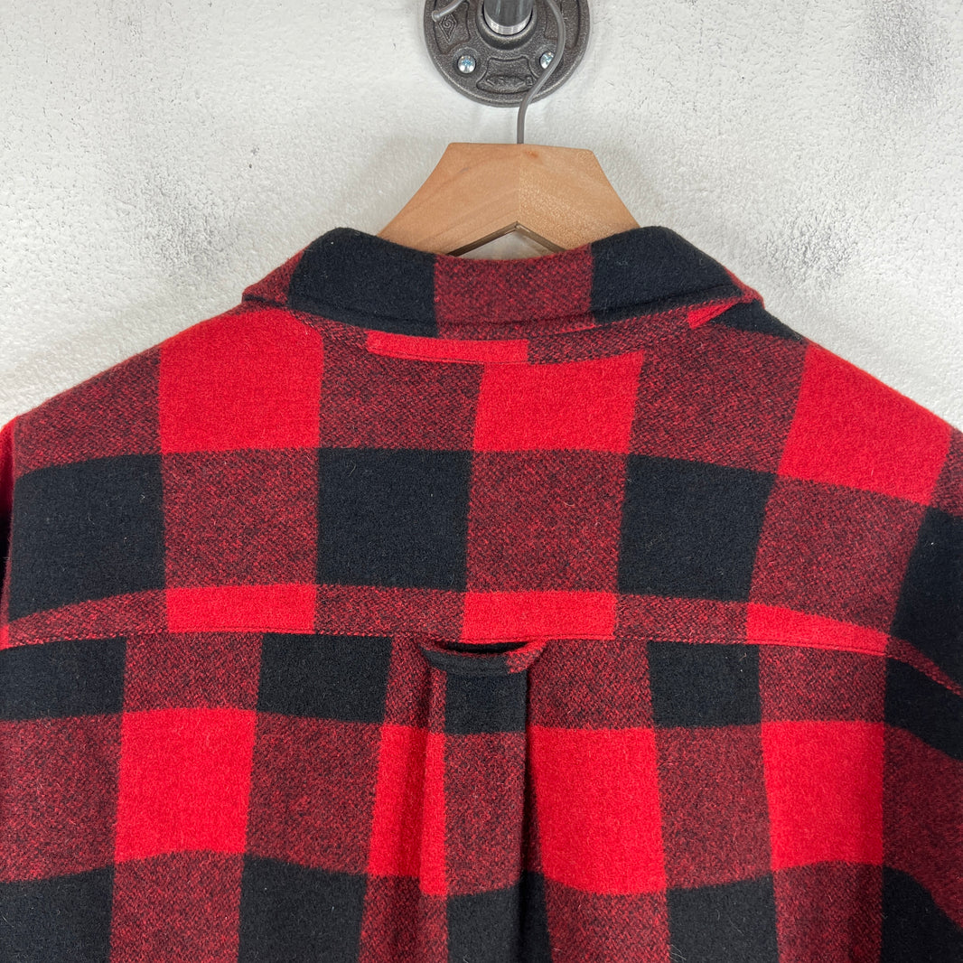 Vetements Buffalo Plaid Quilted Snap Button Flannel
