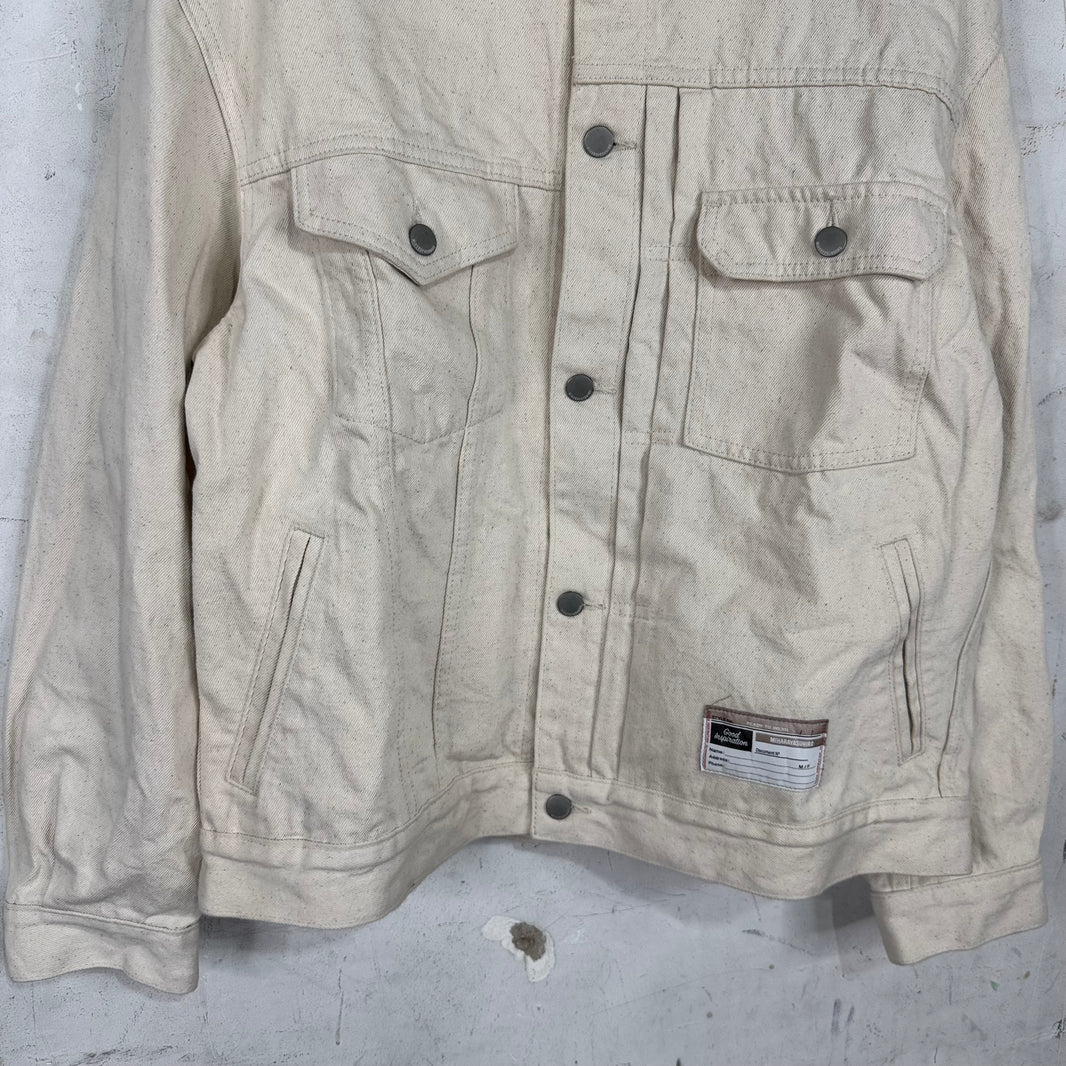 Maison Mihara Yasuhiro Beige Type 2 Denim Jacket